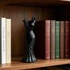 Gown Shaped 3D Printed Flower Vases Twisted Design Minimalist Style Elegant Vase Flower Arrangement Decor