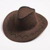Kul Hatt Søt Stil Justerbar Hodeomkrets Solskjerm Vesternhatter Cowboy