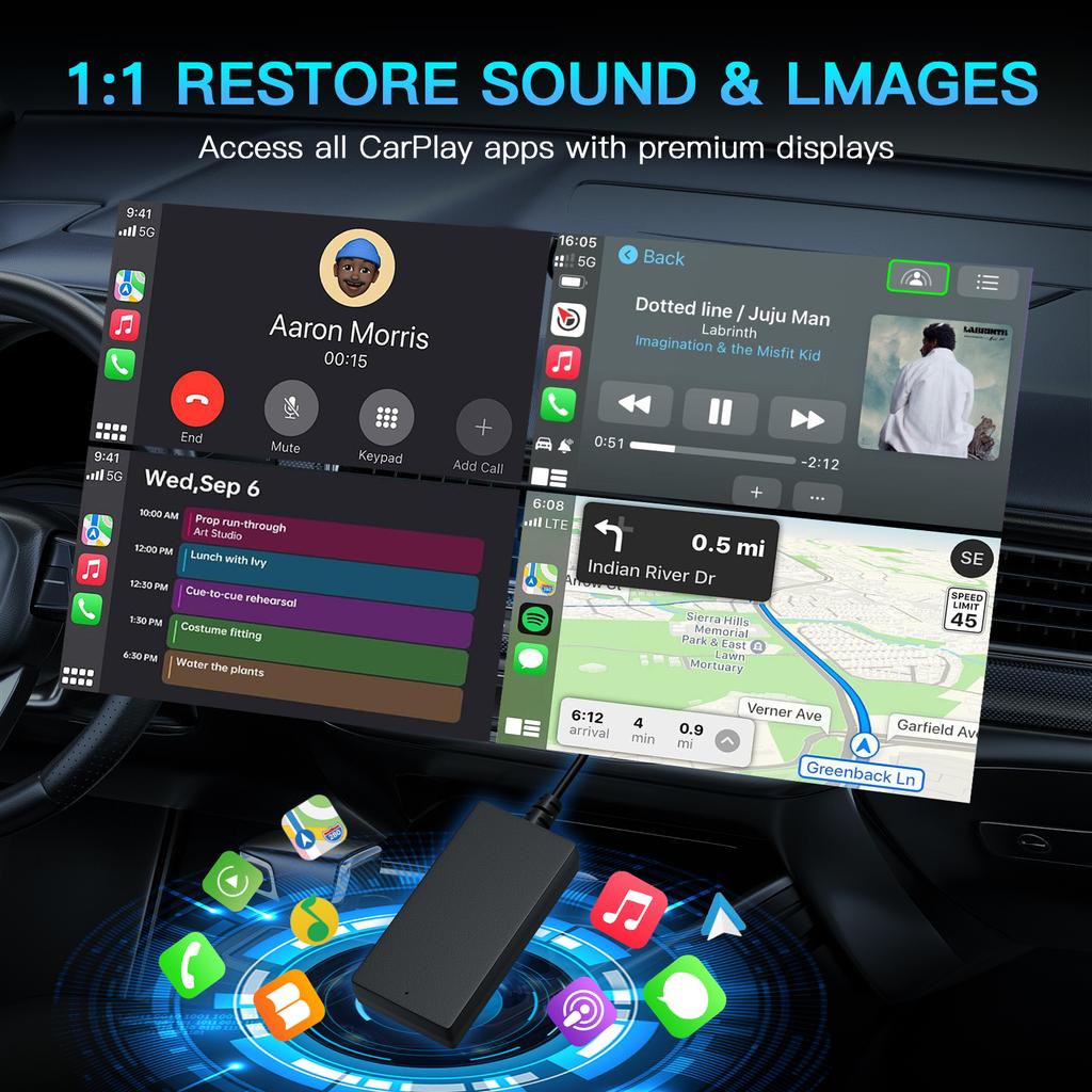 Carabc carbitlink Smartlink to Wireless CarPlay Android Auto for Chery Jetour X70 X70S X90 X95 cx62b t1k carbit link