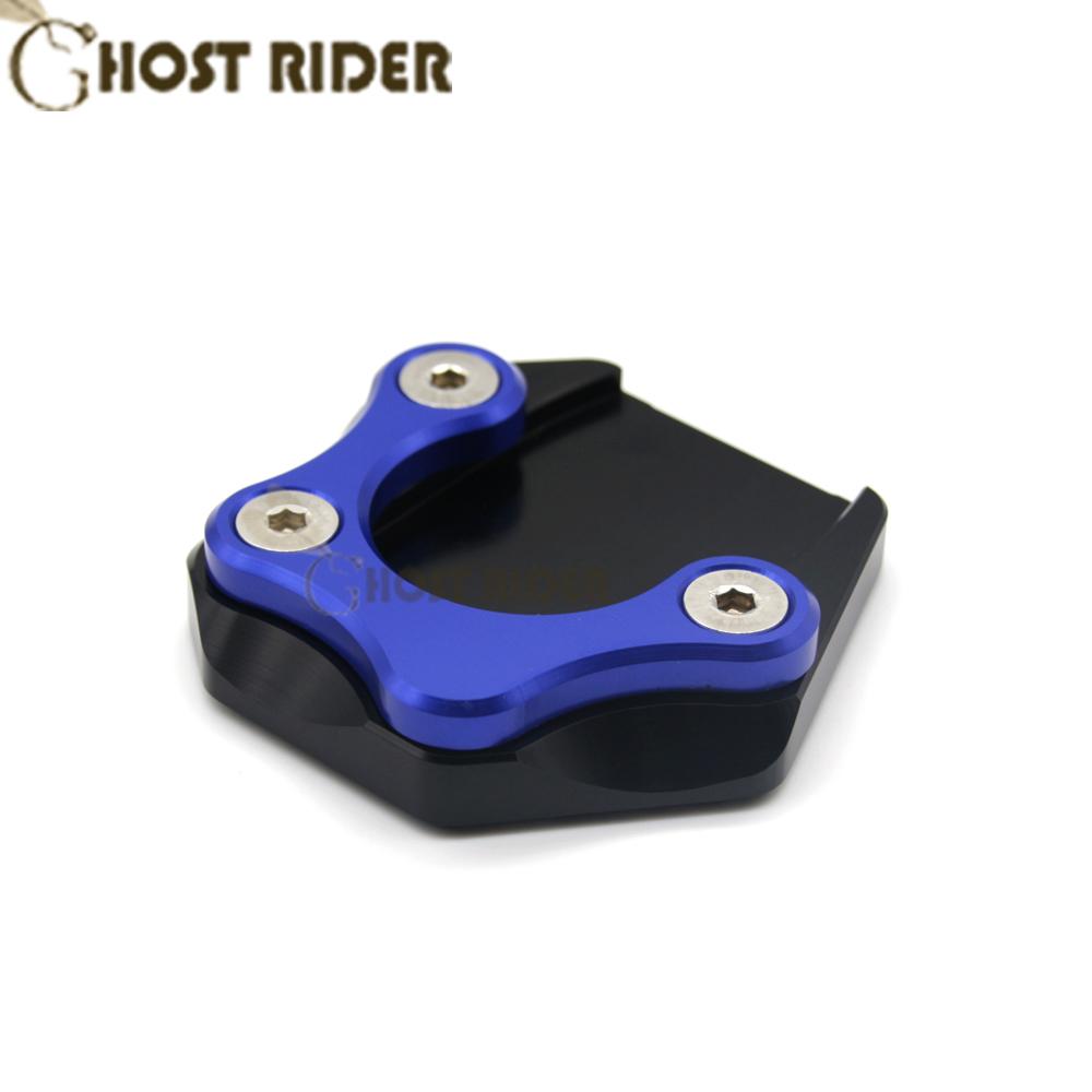 

Motorcycle Kickstand Foot Side Stand Extension Pad Support Plate for SUZUKI GSR750 GSR 750 синий