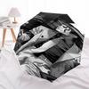 1pc Michael Jackson Smooth Criminal Automatic Open, Windproof, Compact Travel Umbrella, Gift for Birthday, Christmas, Business 93050