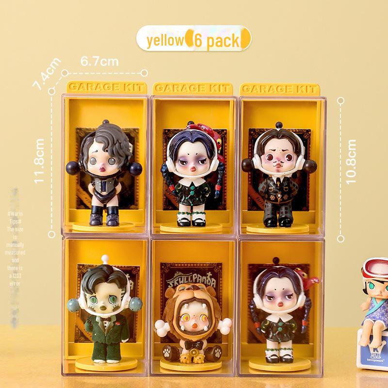 Průhledná akrylová prachotěsná vitrína na figurky a panenky