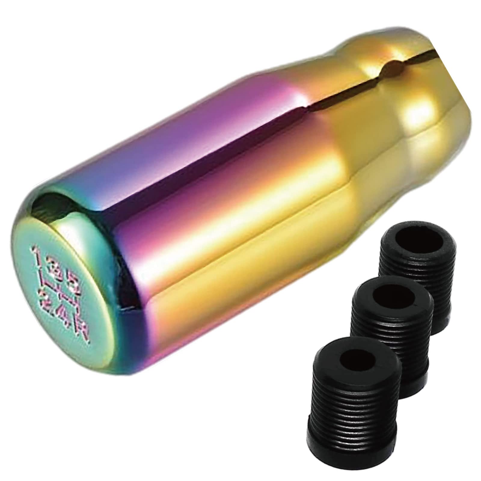 MORYTRADE Shift Lever for Manual Transmission Cars and Light Majola Multicolor 5-Speed Knob/Shift Trucks, Long,