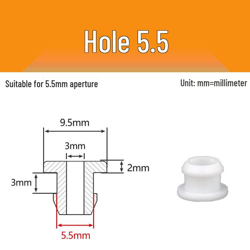 Anello passante protettore per cavi in silicone