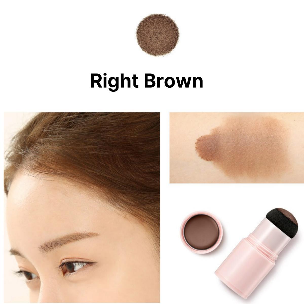 

SO NATURAL Кушон для маскировки линии роста волос 2,5 г Light Brown X 2PCS