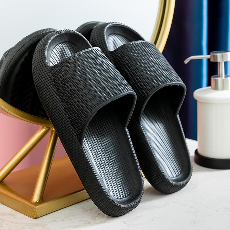 Thick-soled Slippers, Sandals And Slippers For Outer Wear, Non-slip, Deodorant And Wear-resistant, Indoor Home Bathroom, One-word Mop