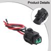 Black Ambient Air Temperature Sensor Kit 27722-15U00 With Wire For Nissan Versa Maxima Quest Q50 ReplacementReplacement Sensors2