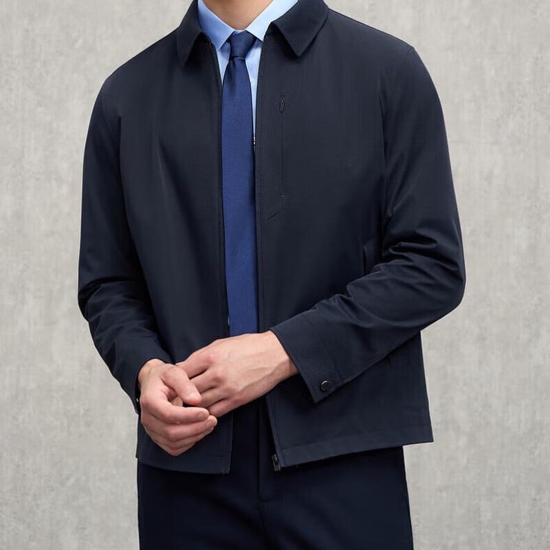 EMZ Men's Premium Business Casual Collared Jacket