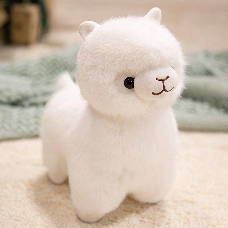 Plush Alpaca Light Up Toy With Soft Short Plush For Kids And Collectors