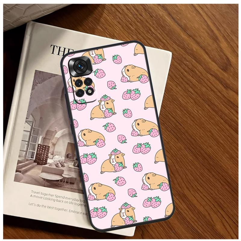 Guinea Pig Case For Xiaomi Redmi Note 12 10 9 11 13 Pro Plus 12S 10S 11S 9S Redmi 13C 10C 9C 12C Cover
