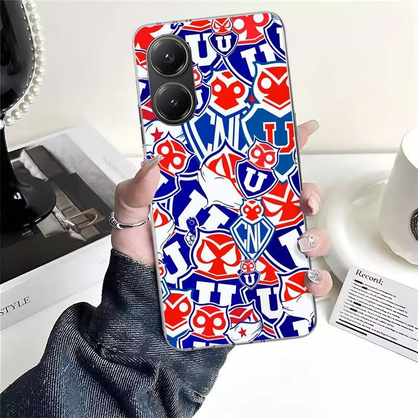 De Chile U-University Logo Soft Phone Case For Xiaomi Redmi 15C 15 13C 13 Poco X5 X6 X7 F7 Ultra M7 12C 12 10 10C 9C 9A 9T 9 Fun