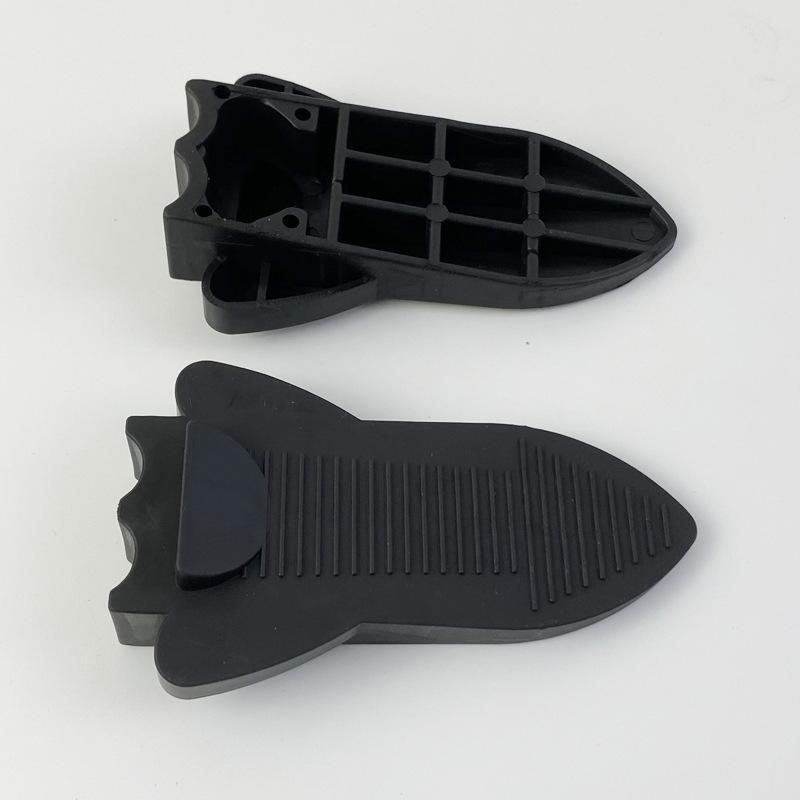 Stackable Silicone Door Stop Wedge Doorstops Anti Collision Home Office Door Rear Retainer