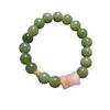 Hetian Jade Double Lotus Bead Bracelet - Simple, Versatile, Exquisite Unisex Design