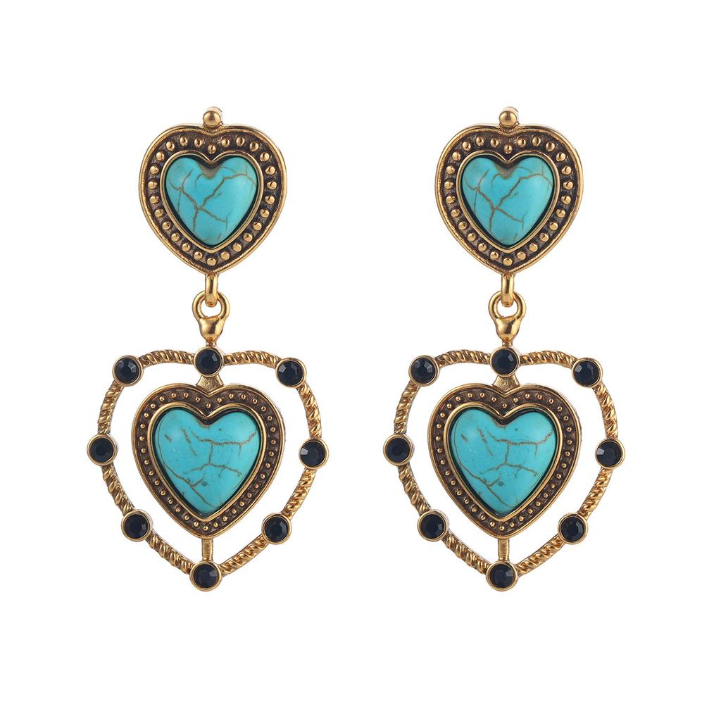 Medieval vintage earrings 925 high-end new models