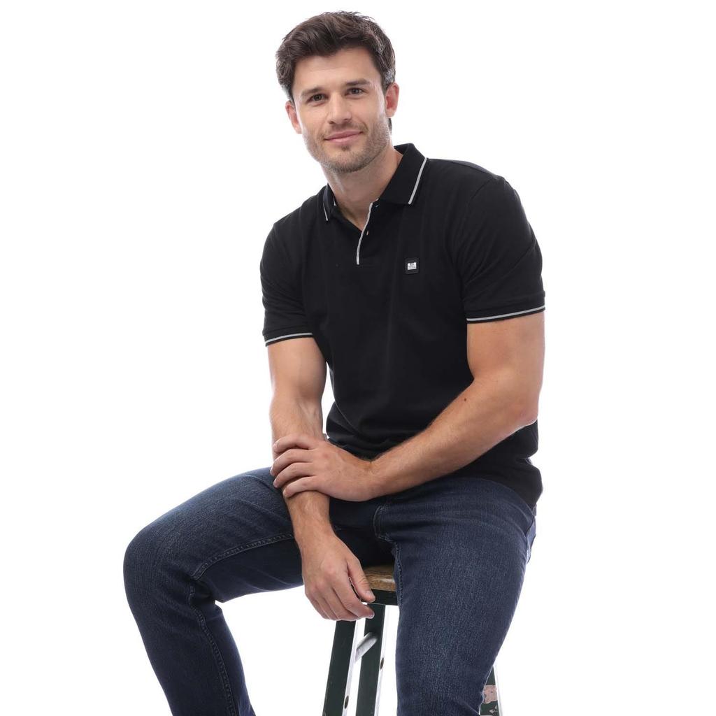 Weekend Offender Mens Spello Piped Polo Shirt