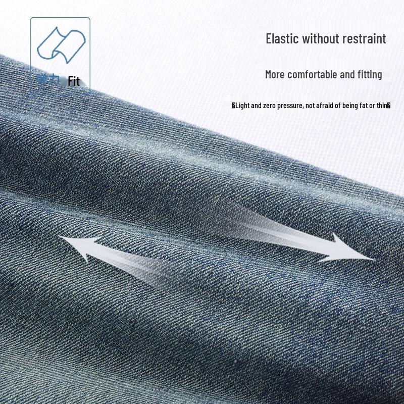 Mark Fairwhale Men's Distressed Straight-Leg Denim Jeans