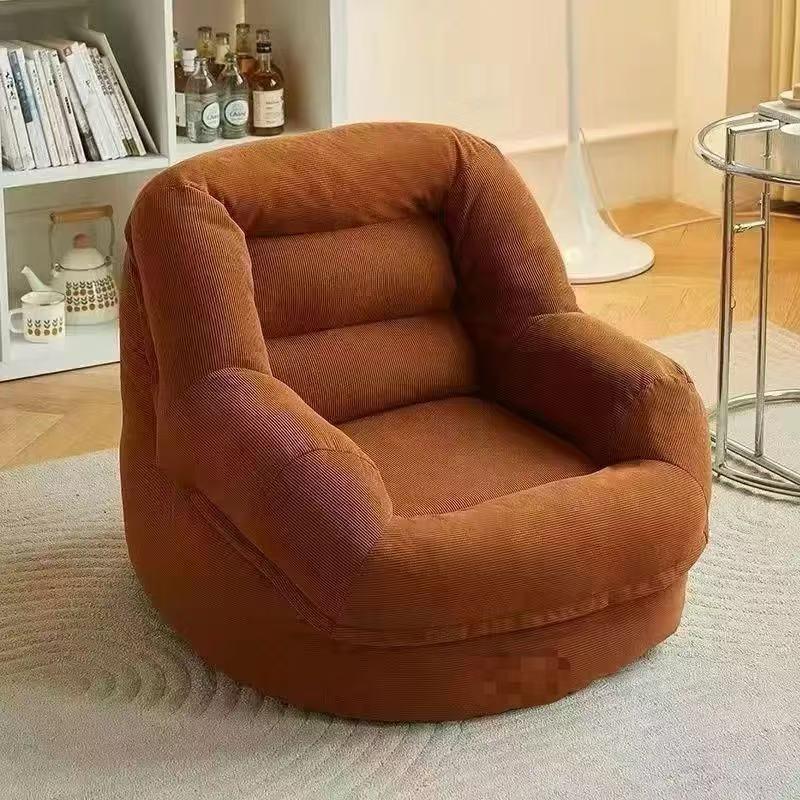 Cozy Tatami Sofa Recliner: Small, versatile leisure chair for bedroom or living room, perfect for lounging or sleeping.