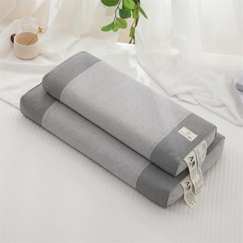 Pair of Buckwheat Pillows for Neck Support and Better Sleep