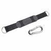 Pull-up Bar Strap with Rubber Pad Anti-Slip Hanging Carabiner for