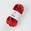 Skin-friendy 25M Faux Leather Yarn Shiny Thin Flat Strip Crochet Yarn Elastic Wide Knitting Yarn Beginner