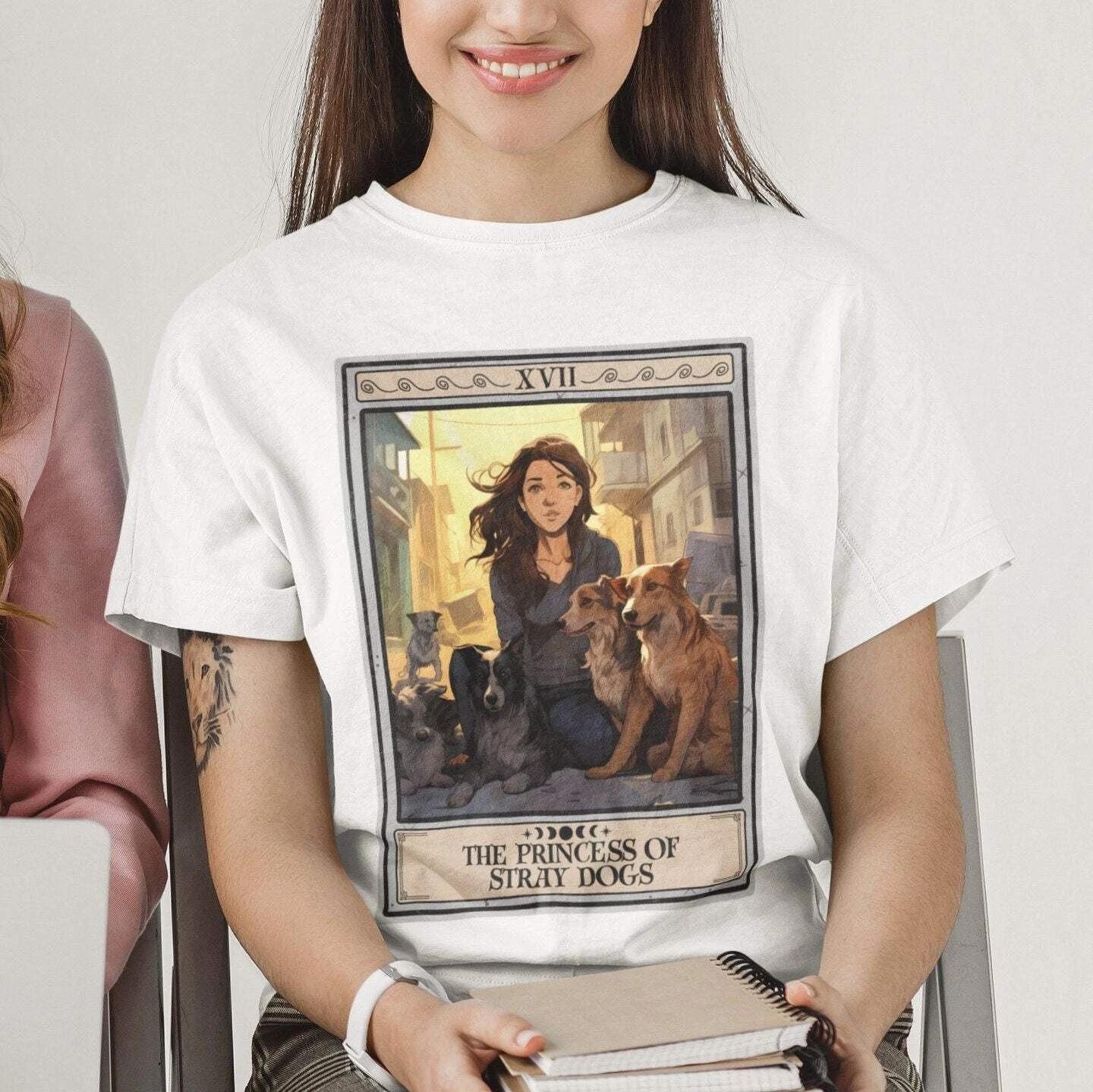 The Princess Of Stray Dogs Shirt, Street Dog Rescue 4XL