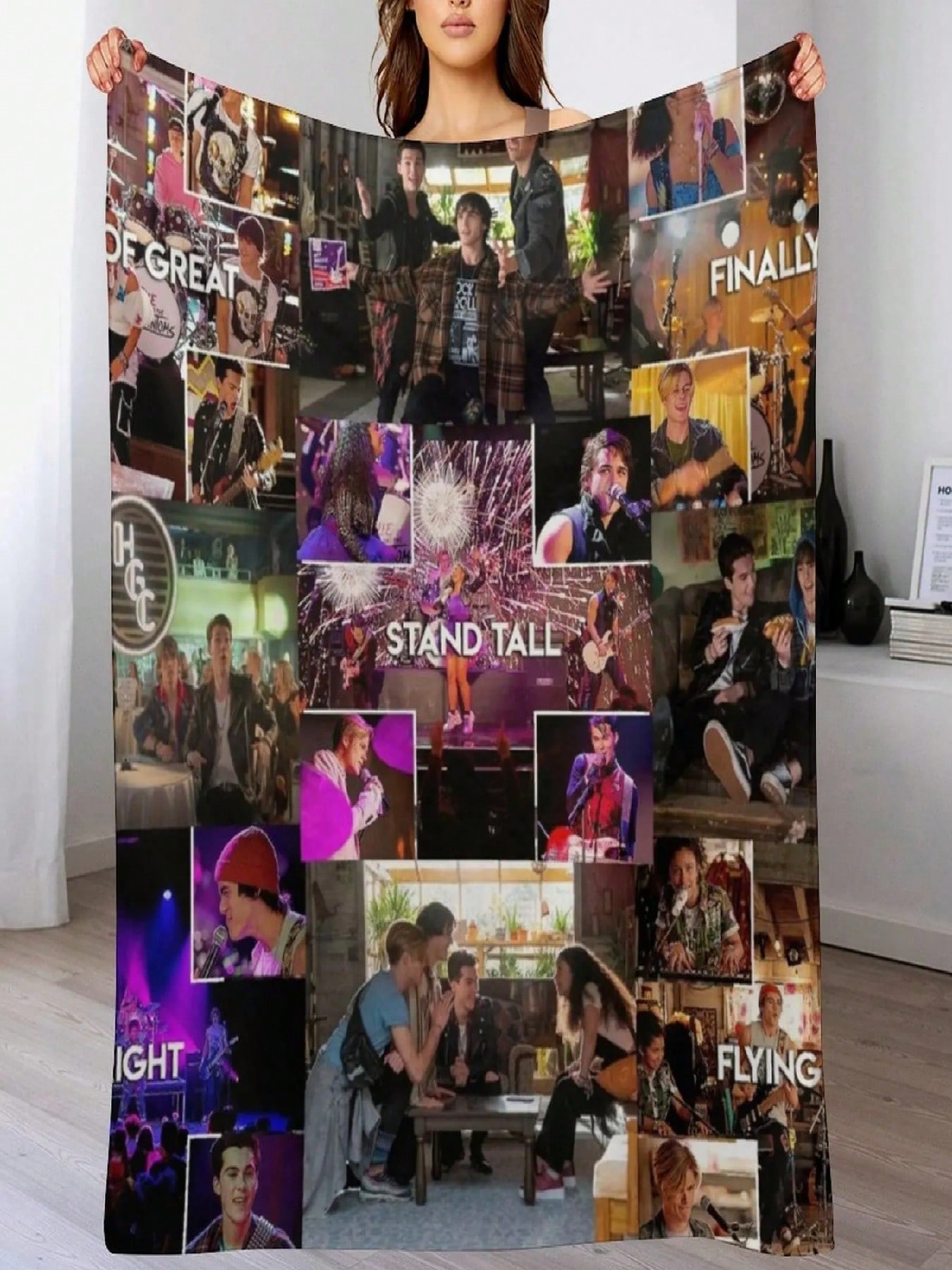 Julie And The Phantoms Collage Throw Blanket Extra Large Throw Thermals For Travel Furrys Soft Blankets 75X95CM