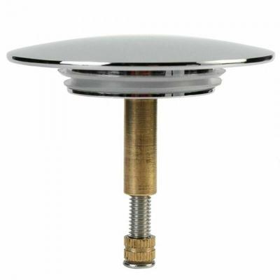 1 ks Nová vyskakovací zátka do vany, pouze s plochým těsněním, mosazná zátka do vany, 70 mm nastavitelná koupelnová odtoková zátka, filtr