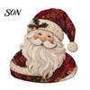 Unique Festive Home Decor Christmas DIY Patchwork Kit, Halloween Witch Hat Sewing Xmas Creative Fabric Craft Supplies Animal Kit for Beginners,