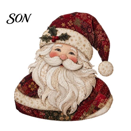 Unique Festive Home Decor Christmas DIY Patchwork Kit, Halloween Witch Hat Sewing Xmas Creative Fabric Craft Supplies Animal Kit for Beginners,