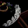 Updo Bridal Tiara Crystal Rhinestone Gold European and American Pearl Crown Birthday Wedding Hair Accessories Wedding Wedding Accessories
