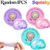 Neue Stressabbau-Spielzeuge Alter Mann Flüssiger Squishy Transparenter Kristall-Schleim Flauschiger Schaum-Knete Kinder Sicher Hüpfender Dehnbarer Farb-Schleim