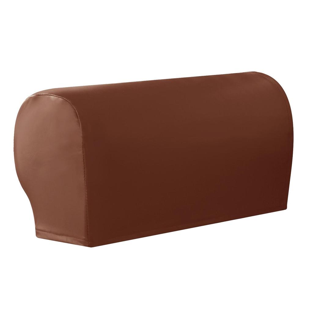 Universal Waterproof PU Leather Armrest Cover Set - Elastic, Full-Wrap Protection, Cross-Border Exclusive