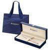 WATERMAN Metropolitan Essential Ballpoint Pen Rosewood CT Fine Point with Gift Box and Shopper Bag, Luxury French Writing Instrument 1891285 W1