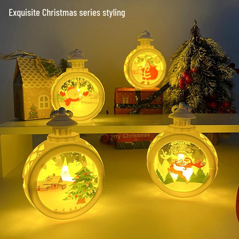 Snowman Christmas Tree Night Light - Festive Decor & Gift for Kids