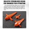 Airplane Shape Fishing Bait Simulation Design Small Mini Easy to Carry Fishing