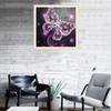 Diamond Painting Partial Special Drill DIY Sparkle Butterfly Picture Pink