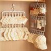 Multi-Clip Detachable Sock&Underwear Drying Rack–Foldable Space-Saving Hanger with RemovableClips forBaby Clothes,Towels,Laundry