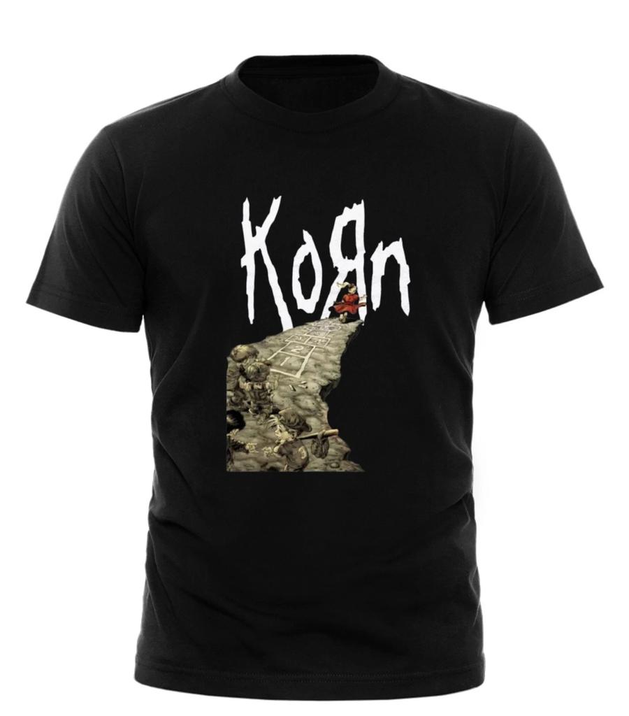 Korn Follow The Leader Hopscotch T-shirt Brand New All Sizes Unisex T-shirt