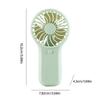 Mini Handheld Fan With Fast Speed Motor Battery Powered Portable Air Circulation For Hot Weather Activity