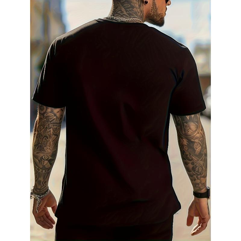European Sizes Men's Outdoor Casual T-Shirt