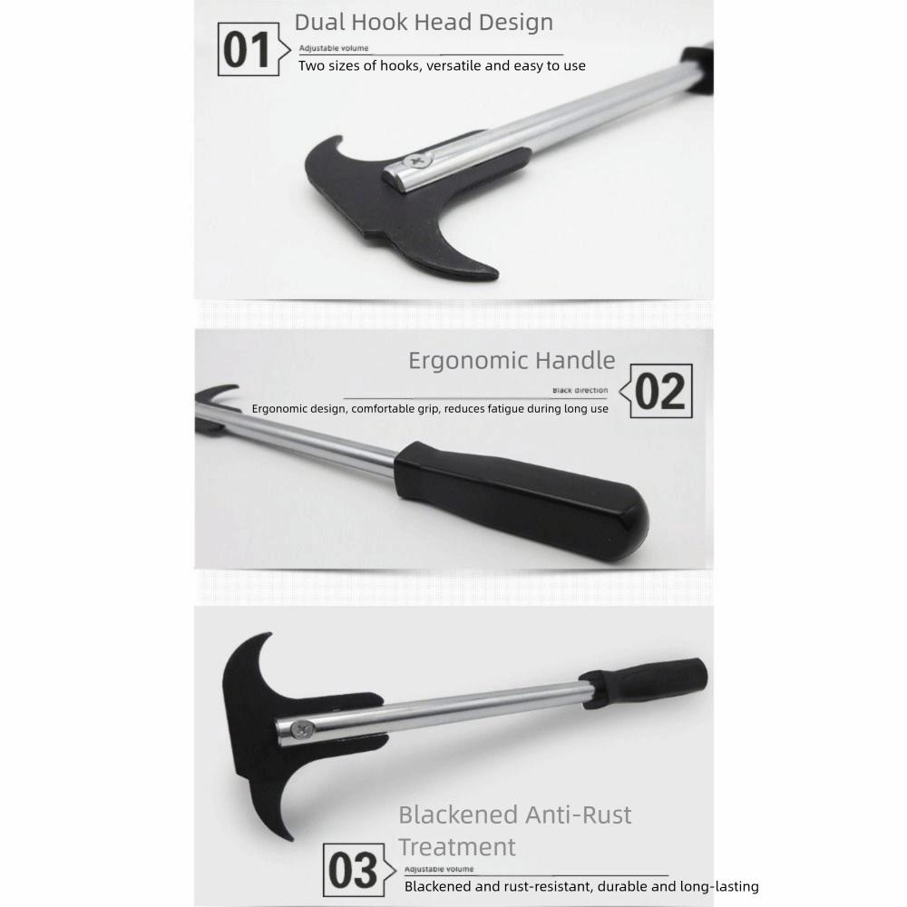 Universal Oil Seal Extractor Red/Black Handle Oil Seal Removal Tool  Replacement Accessories