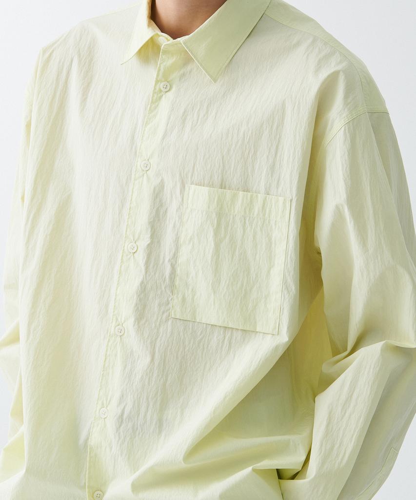 MUSINSA STANDARD [City Leisure] Cn Oversized Shirt [Lemon]