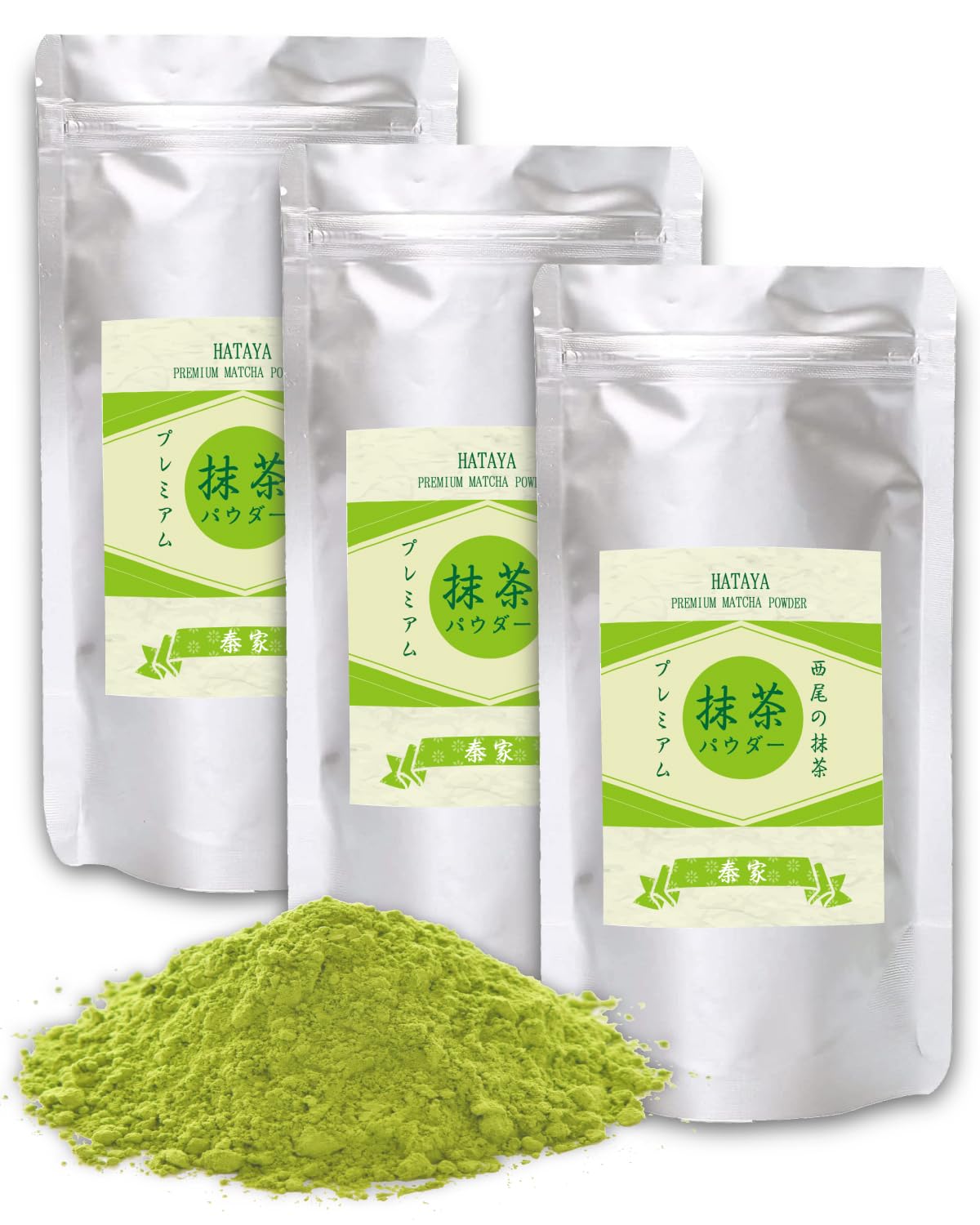 

Хатая Матча 80 г Японский Нисио Но или для Матча и Премиальный Японский Порошок Матча со Сбалансированным Вкусом и Используемый Профессиональными Кондитерами x 3