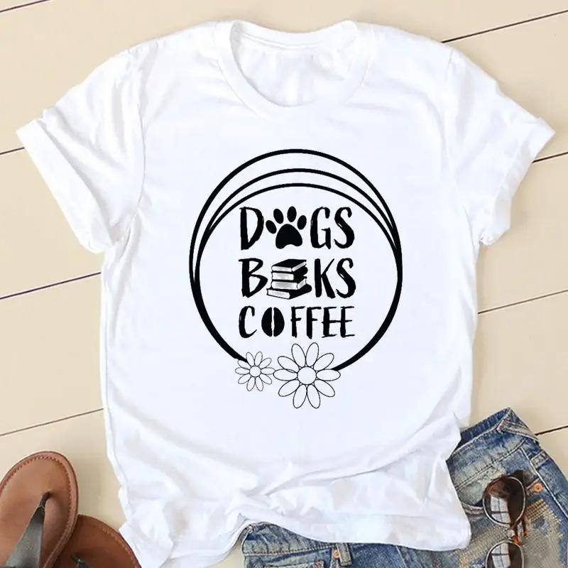 Sweet Love Pug Streetwear White Fashion Women T-Shirts Harajuku Kawaii Clothes Short Sleeve Summer Tee Casual Female Tops O-Neck