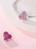Charm Bead Components Plata Pink symbol Bead Components Charm Bead Component Copper Metal Plated Compatible With Charm Bead Components Copper Metal
