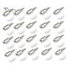 20Pcs Shelf Bracket Self-Tapping Screws Rustproof Strong Load-bearing Bookcase Cupboard Shelf Brackets Screws