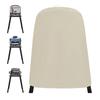 Round BBQ Grill Cover 210D Fabric 89*69*115cm For Protecting Round BBQ Grills From Rain And Dust Gray, Black, White, Brown