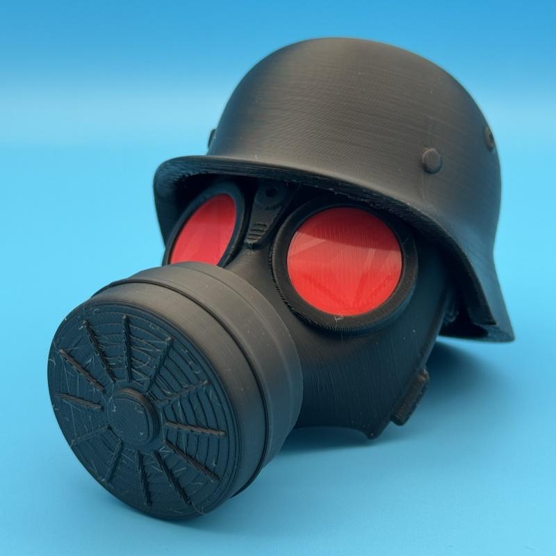 

Крышка сцепного устройства прицепа в стиле противогаза, напечатанная на 3D-принтере, Сверхпрочный аксессуар для грузовика, Уникальная противоугонная защита сцепного шара для пикапа, внедорожника
