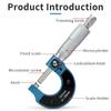 0-25mm Outside Micrometers Carbon Steel Precision Micro Meter  Precision Engineering