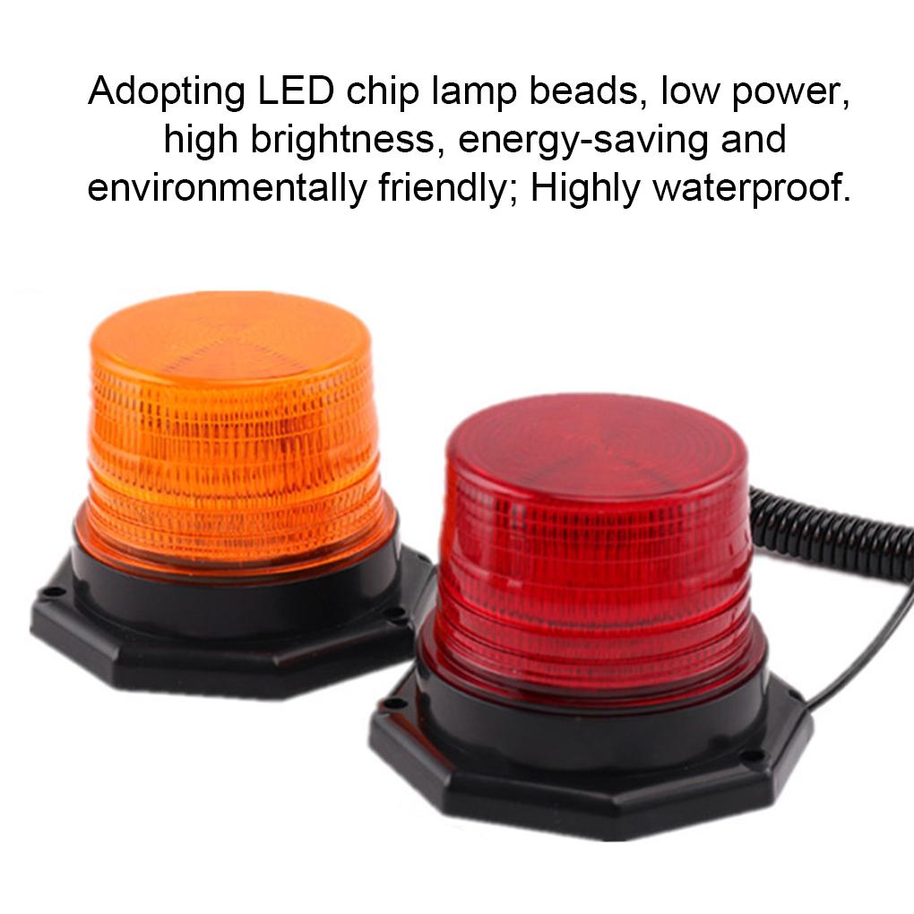 LED Strobe Police Light Lamp Emergency Flash Beacon Lights Ceiling Rotating Traffic Indication Lamps for Trucks